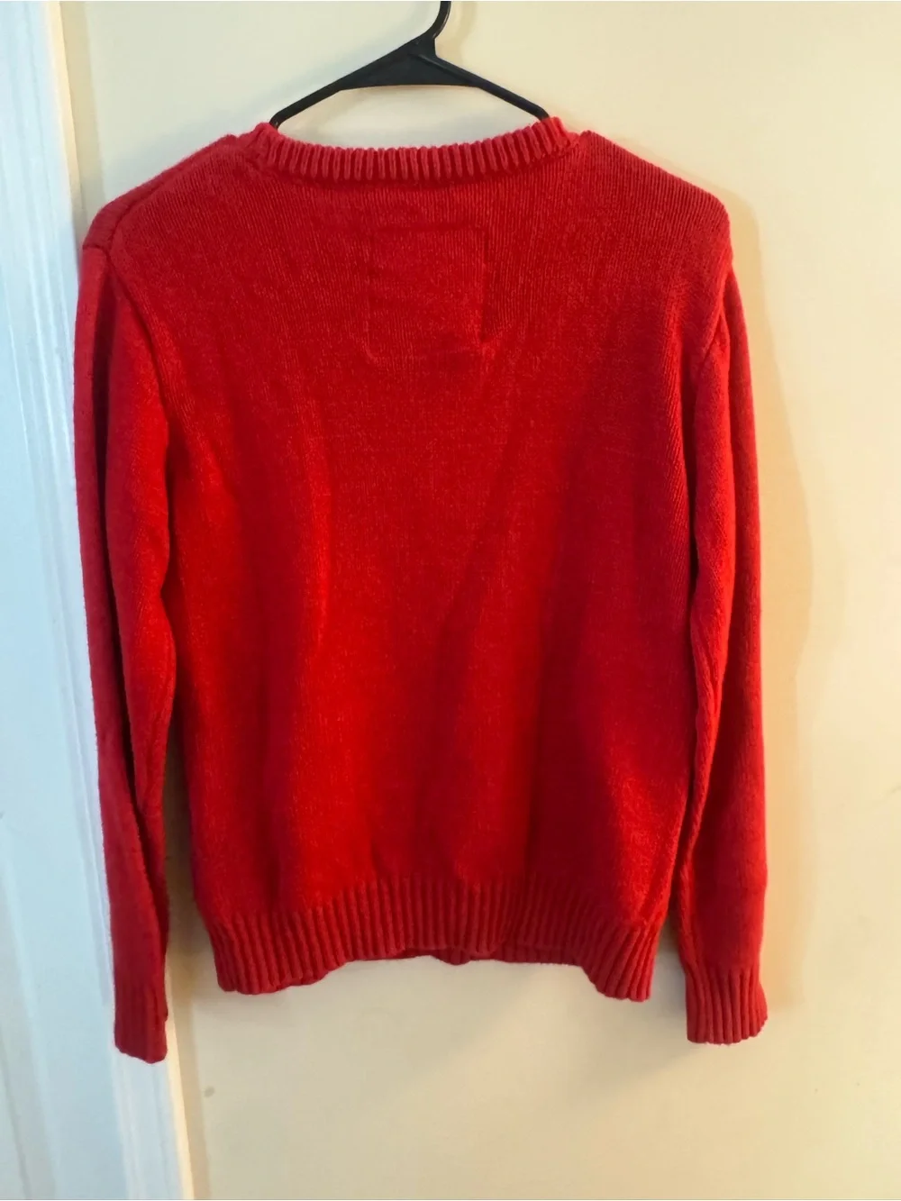 American Stitch Red 'Straight Outta North Pole' Crewneck Sweater